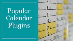 popular calendar plugins